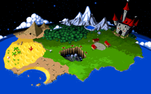 Pac-in-Time Gameplay (DOS)