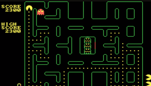 Pacman (1984 DOS) Gameplay (DOS)