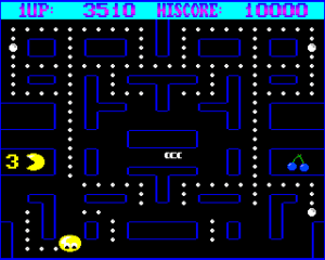 Pacman (1989 Amiga) Gameplay (Amiga)
