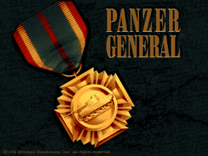 Panzer General Gameplay (DOS)