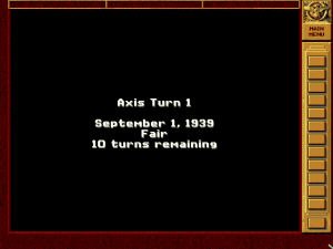 Panzer General Gameplay (DOS)