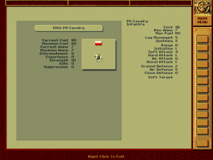 Panzer General Gameplay (DOS)