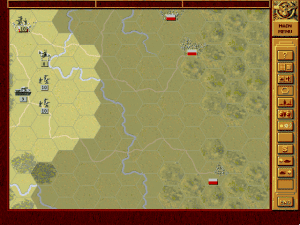Panzer General Gameplay (DOS)