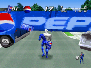 Pepsiman Gameplay (PlayStation)