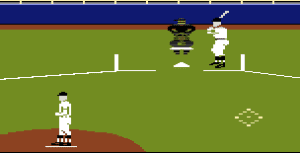 Pete Rose Baseball Gameplay (Atari 2600)