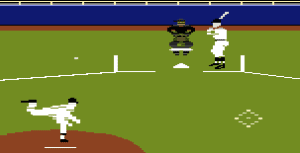 Pete Rose Baseball Gameplay (Atari 2600)