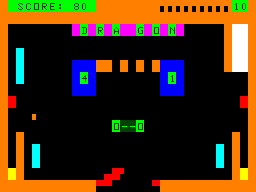 Pinball Gameplay (Dragon 32/64)