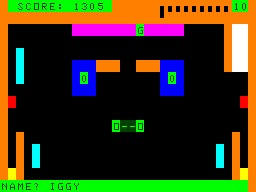 Pinball Gameplay (Dragon 32/64)