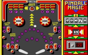 Pinball Magic Gameplay (DOS)