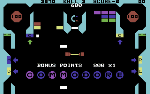 Pinball Spectacular Gameplay (Commodore 64)