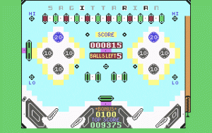 Pinball Wizard Gameplay (Commodore 64)