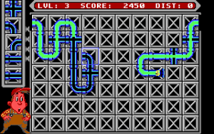 Pipe Dream Gameplay (DOS)