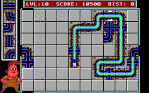 Pipe Dream Gameplay (DOS)