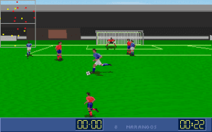 Planet Soccer Gameplay (DOS)