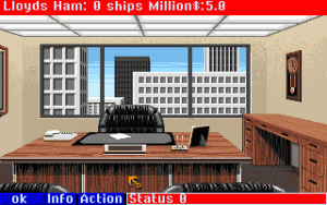 Ports of Call Gameplay (Amiga)