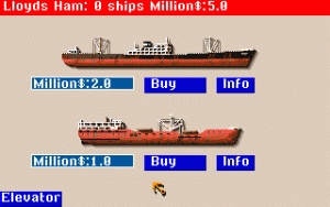Ports of Call Gameplay (Amiga)