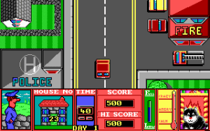 Postman Pat 3: To the Rescue Gameplay (DOS)