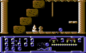 Power Pyramids Gameplay (Commodore 64)
