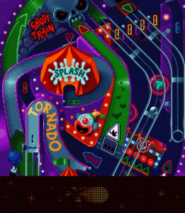 Psycho Pinball Gameplay (DOS)