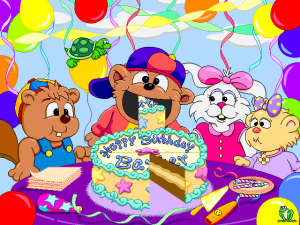 Puddle Books: Baxter's Birthday Gameplay (Mac)