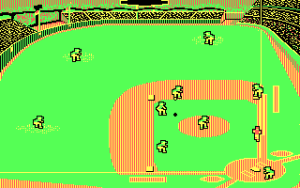 Pure-Stat Baseball Gameplay (DOS)