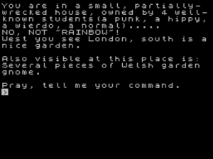 Quest for the Holy Joystick Gameplay (ZX Spectrum)