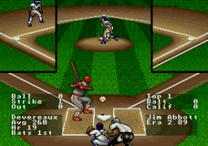 R.B.I. Baseball 4 Gameplay (Genesis)
