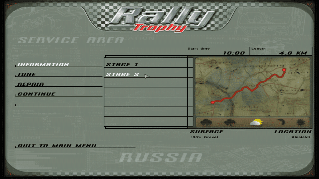 Rally Trophy Gameplay Windows
