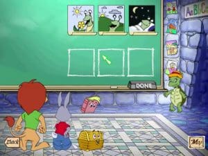 Reader Rabbit: Kindergarten - Bounce Down in Balloon Town! Gameplay (Windows)