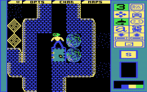 Repton 3 Gameplay (Commodore 64)