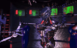 Rise of the Robots Gameplay (DOS)