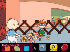 Rugrats Adventure Game Gameplay (Mac)