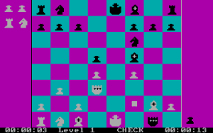 SPOC the Chess Master Gameplay (DOS)