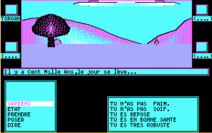 Sapiens Gameplay (DOS)