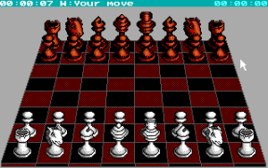 Sargon 4 Gameplay (DOS)