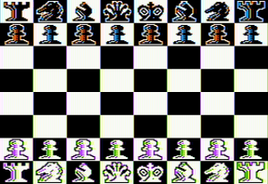Sargon Gameplay (Apple II)