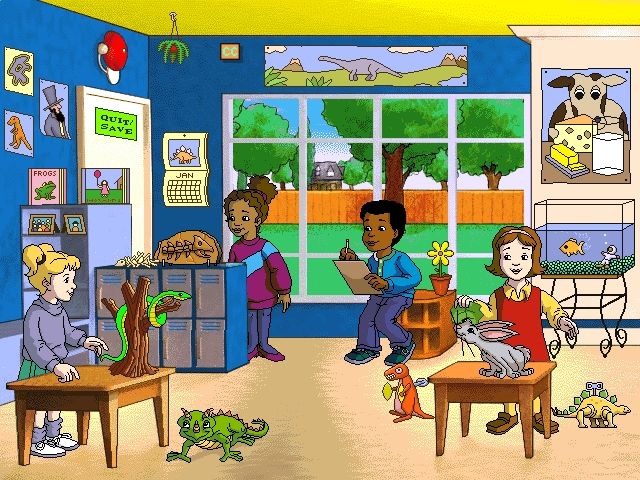 Scholastic's The Magic School Bus Explores in the Age of Dinosaurs Gameplay (Windows)