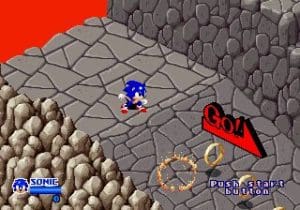 SegaSonic the Hedgehog Gameplay (Arcade)