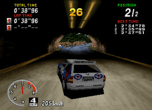 Sega Rally Championship Gameplay (Windows)