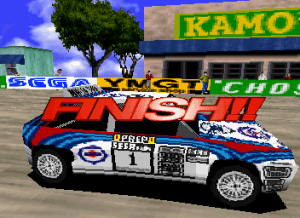 Sega Rally Championship Gameplay (Windows)