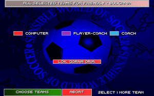 Sensible World of Soccer Gameplay (DOS)