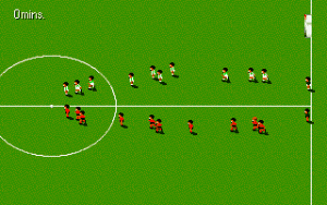 Sensible World of Soccer Gameplay (DOS)