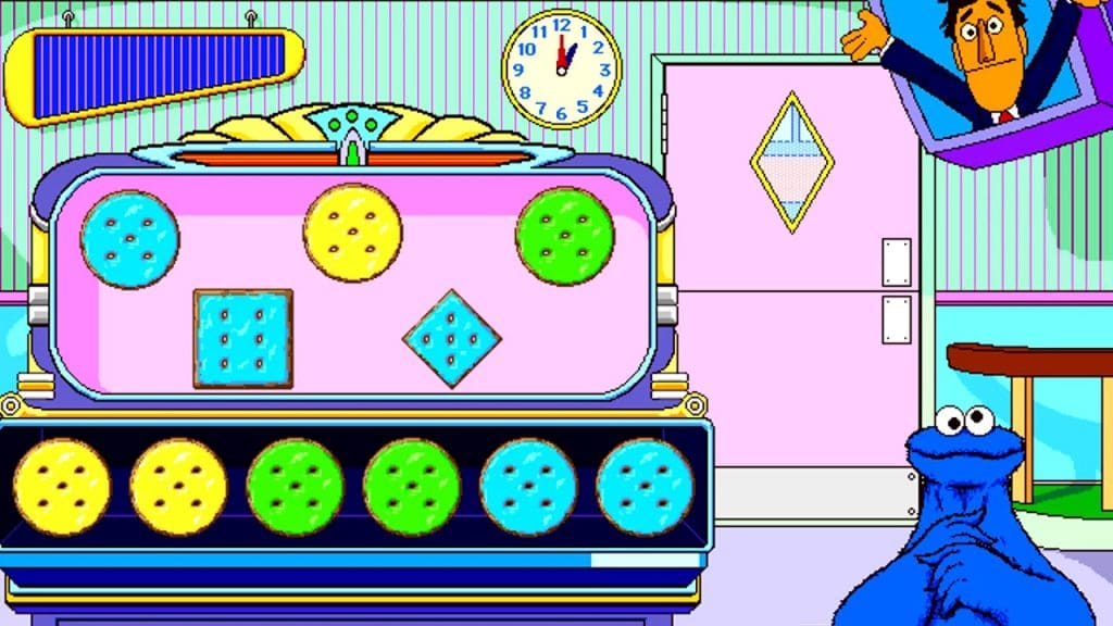 Sesame Street: Get Set To Learn! Gameplay (Windows)