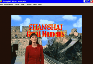 Shanghai: Great Moments Gameplay (Windows 3.x)