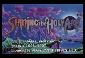 Shining the Holy Ark Gameplay (Saturn)
