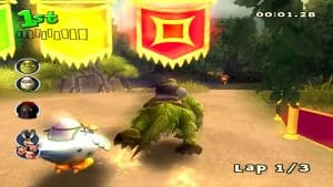 Shrek Smash n' Crash Racing Gameplay (PlayStation 2)