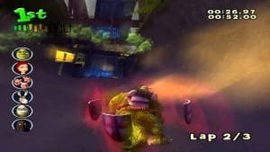 Shrek Smash n' Crash Racing Gameplay (PlayStation 2)