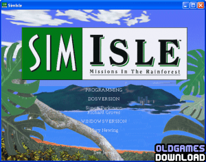 SimIsle: Missions in the Rainforest Windows