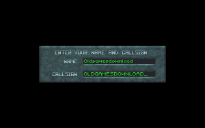 SkyNET Gameplay (DOS)