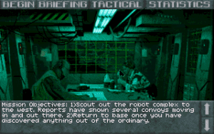 SkyNET Gameplay (DOS)